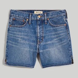 Madewell Relaxed Mid Length Denim Shorts